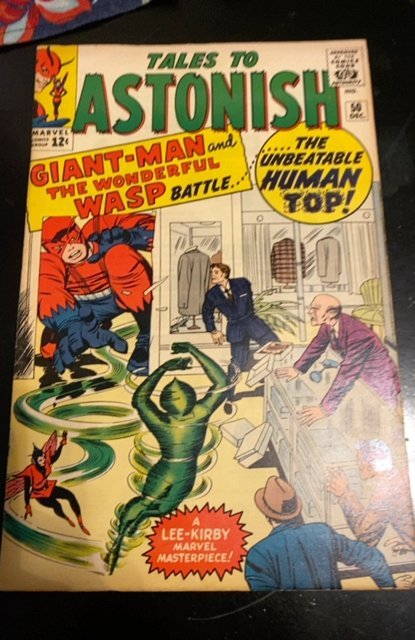 Tales to Astonish #50 (1963)first app of the top/Whirwind