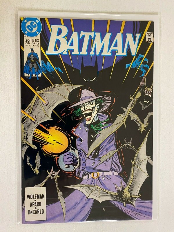 Batman #451 Joker cover 6.0 FN (1990)