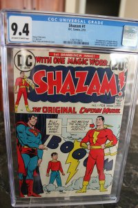 Shazam! #1 (DC, 1973) CGC NM 9.4 Off-white to white pages