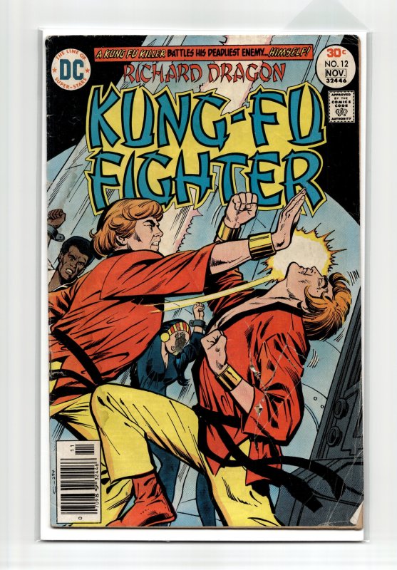 Richard Dragon, Kung Fu Fighter #12 (1976) Richard Dragon, Kung Fu Fighter