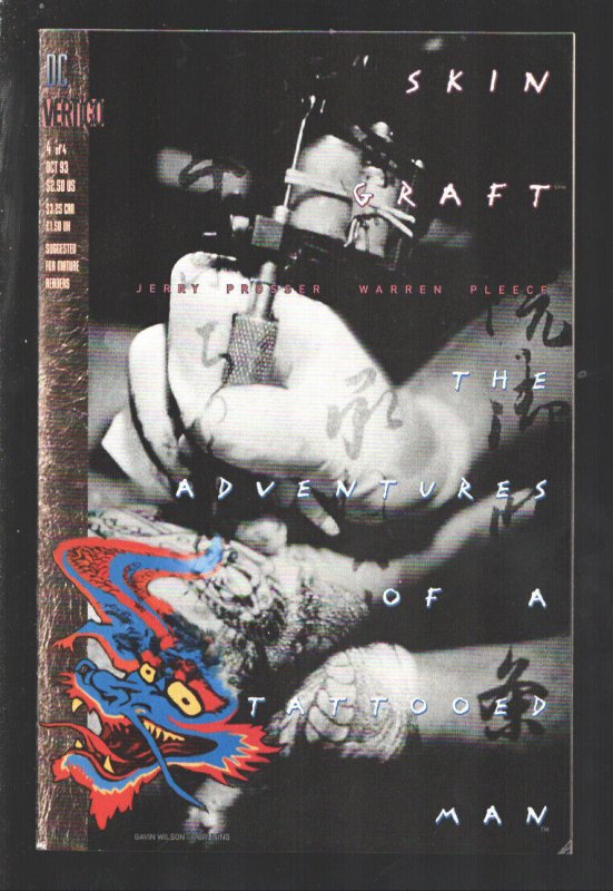 Skin Graft: Adventures of A Tattooed Man #4-1993-Vertigo-dc-Sandman-Final iss...