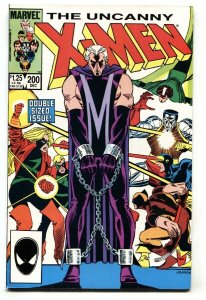 Uncanny X-Men #200 1985- Double size issue- Magneto NM-