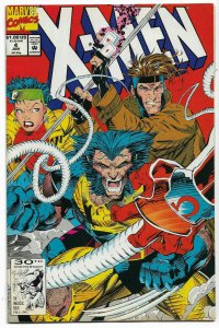 X-MEN#4 VF/NM 1992 JIM LEE MARVEL COMICS  
