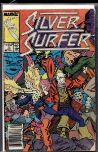 Silver Surfer #11 Newsstand Edition (1988) Silver Surfer