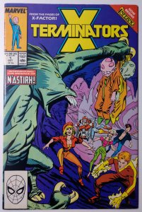 X-Terminators #1 (8.0, 1988) 1st team app of The X-Terminators