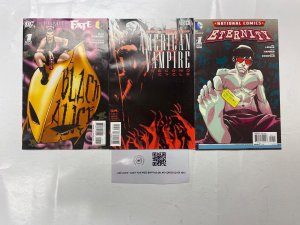 3 DC comic books Black Alice #1 American Vampire #5 Eternity #1 12 KM19