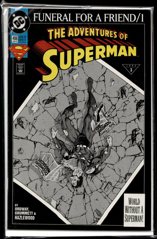 Adventures of Superman #498 (1993) Superman
