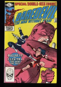 Daredevil #181 VF- 7.5 Death of Elektra! Marvel Comics