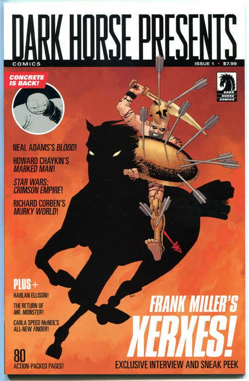 DARK HORSE PRESENTS #1, NM, Neal Adam, Richard Corben,Frank Miller,Chaykin, 2011