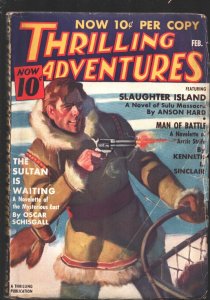 Thrilling Adventures 2/1937-Captain Midnight by J. Allan Dunn-Ace Jordan ...