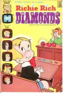 RICHIE RICH DIAMONDS (1972-1982) 9 F Dec. 1973 COMICS BOOK