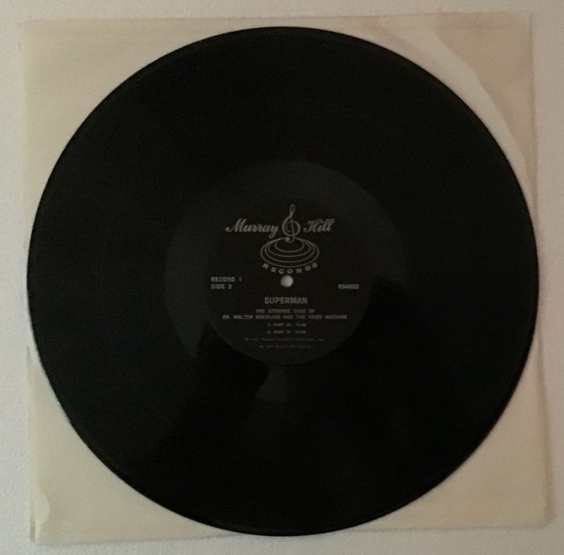Superman 3-Record set, LP, 894602, Murray Hill Radio Theatre