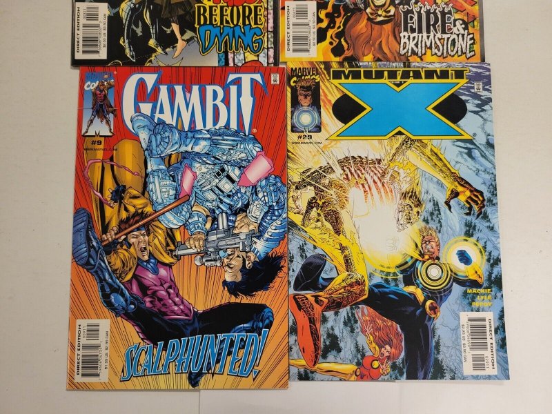 4 Marvel Comics #3 4 9 Gambit + #29 Mutant X 45 TJ15