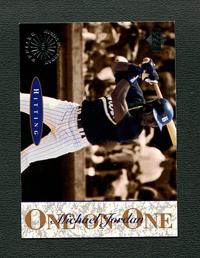 1995 Michael Jordan Upperdeck One on One Insert Set (NM-MT)