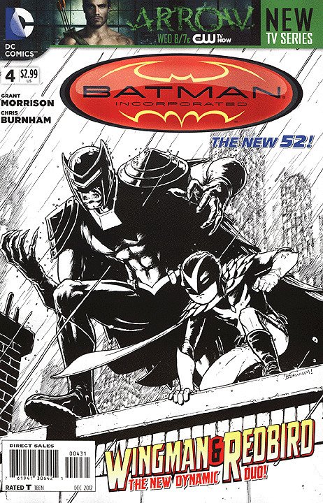 BATMAN INCORPORATED (2012 Series)  (DC) (NEW 52) #4 SKETCH CV Fine Comics
