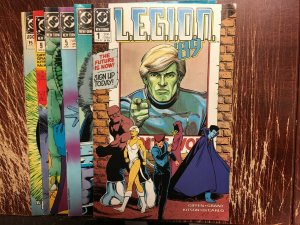 Lot of 6 L.E.G.I.O.N. DC Comic Books # 1 4 5 8 9 15 Lobo Superheroes YY13