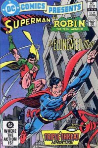 DC Comics Presents #58 FN ; DC | Superman Robin Elongated Man