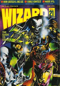 Wizard: The Comics Magazine #21 VF ; Wizard | with Jae Lee poster