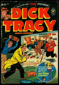 Dick Tracy #51 1952- Harvey Comics- Chester Gould- VG-