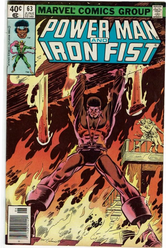 Power Man & Iron Fist #63 Newsstand FN  