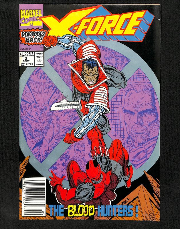 X-Force #2 2nd Deadpool!