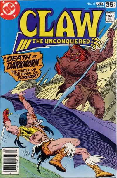 Claw the Unconquered #11 FN ; DC | Penultimate Issue