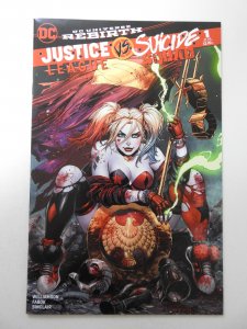 Justice League vs. Suicide Squad Unknown Comics Cover (2017) NM- Condition!
