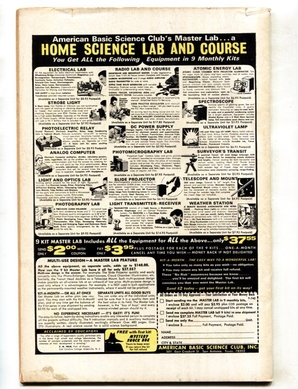 Forbidden Worlds #129--1965-- Magicman-- Retro rocket cover-- ACG--comic book