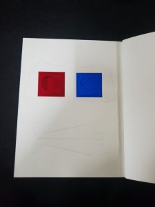 BATMAN 3D GRAPHIC NOVEL with Bound unused 3D GLASSES Inside 1990 Byrne DC NM