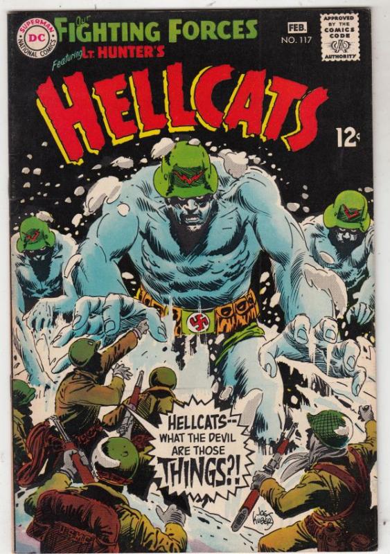 Our Fighting Forces #117 (Feb-69) VF/NM High-Grade Lt. Hunter, the Hellcats (...