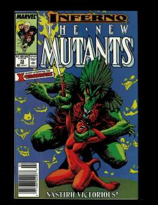 Lot of 12 New Mutant Marvel Comics #64 65 66 67 68 69 70 71 72 73 74 75 SM21