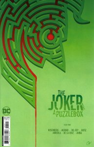 Joker Presents, The: A Puzzlebox #4 VF/NM ; DC | Maze Cover Chip Zdarsky