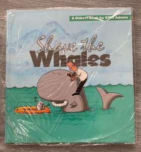 1997 SAVE THE WHALES Dilbert by Scott Adams SC 10th Andrew McMeel SEALED