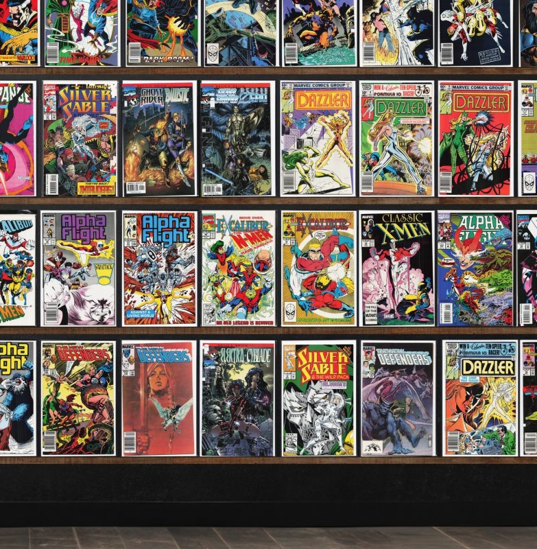 Huge Lot 150+ Comics with Excalibur, Alpha Flight, Classic X-Men & More!