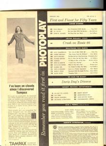 Photoplay-Marilyn Monroe-Elvis-Liz Taylor-Ingrid Bergman-Feb-1963