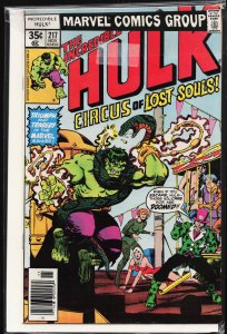 The Incredible Hulk #217 (1977) Hulk