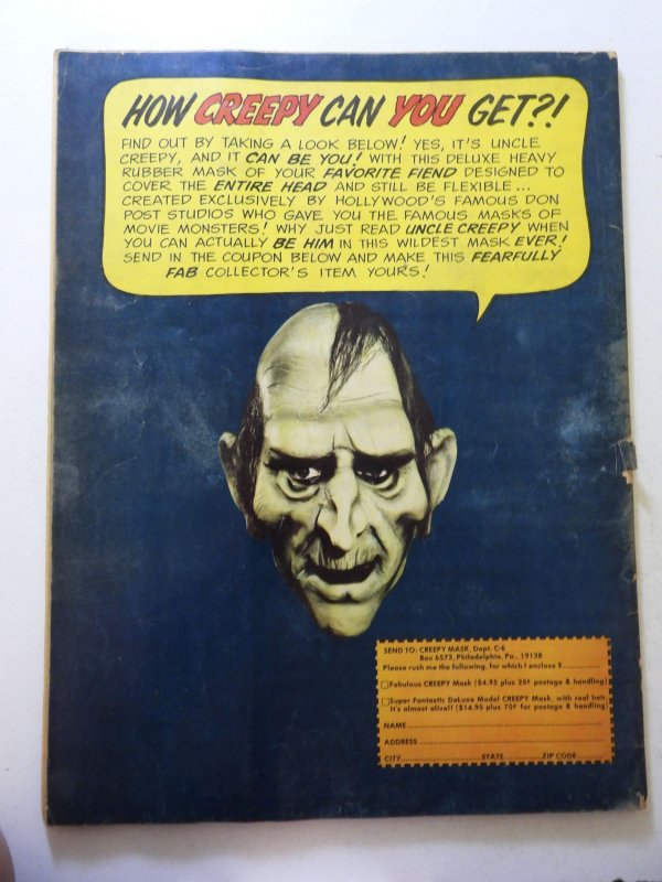 Creepy #6 (1965) VG/FN Condition 1/4 spine split
