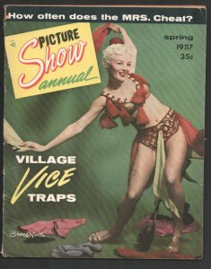 Picture Story Annual-Spring 1957-Sheree North-Vice Traps-pulp fiction-dimembe...