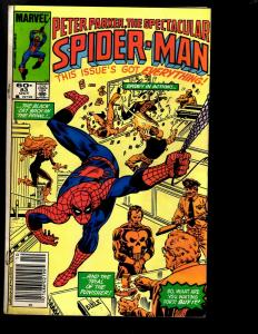 Lot of 7 Spider-Man Marvel Comics # 78 79 81 82 83 84 85 EK4