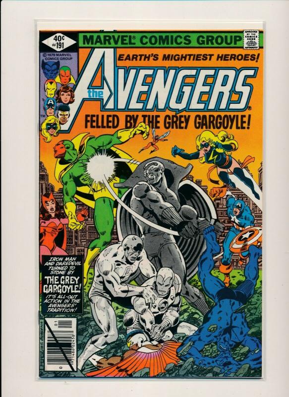 Marvel Set of 2-THE AVENGERS#191 Grey Gargole#192-1st app of INFERO  VF (PF758) 