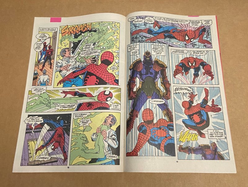 Spectacular Spiderman #167 ( 9.4 NM ) Sal Buscema Civer & Art / August 1990