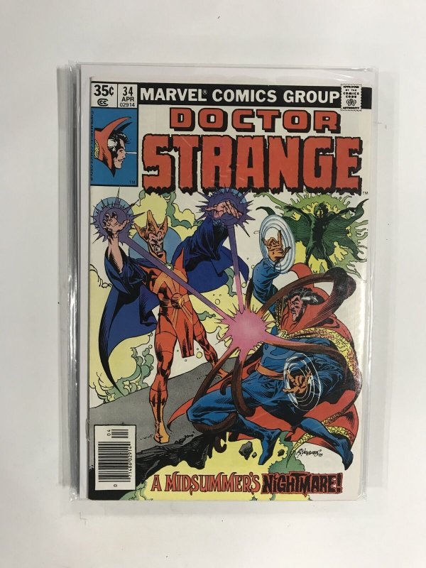 Doctor Strange #34 (1979) VF3B122 VERY FINE VF 8.0