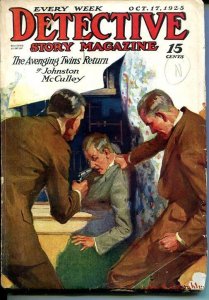 PULP:  DETECTIVE STORY MAGAZINE-OCT 17 1925-MCCULLEY-CHICHESTER-LIVINGSTON-go...