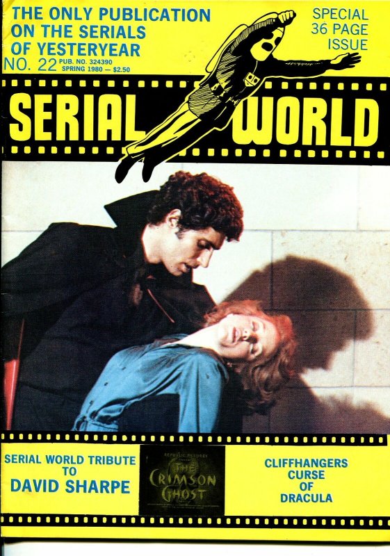 Serial World #22 1980-Curse of Dracula-David Sharpe tribute-Cliffhangers-FN/VF