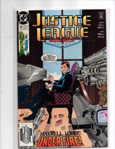 DC Comics Justice League America #41 Adam Hughes Keith Giffen Maxwell Lord