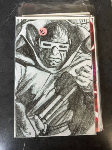Deadpool #6 2023 ALex Ross Villain Sketch Variant 1:100