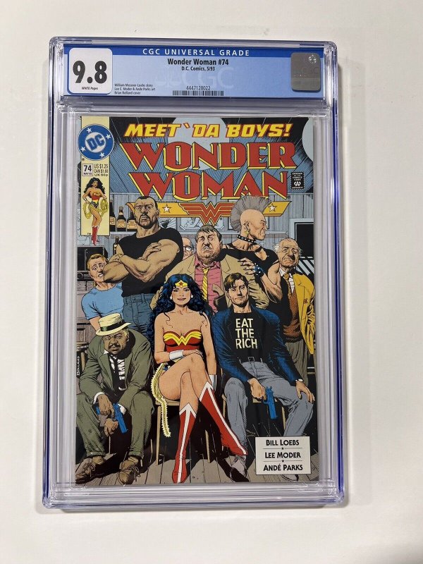 Wonder Women 74 CGC 9.8 1993 D.C. Comics