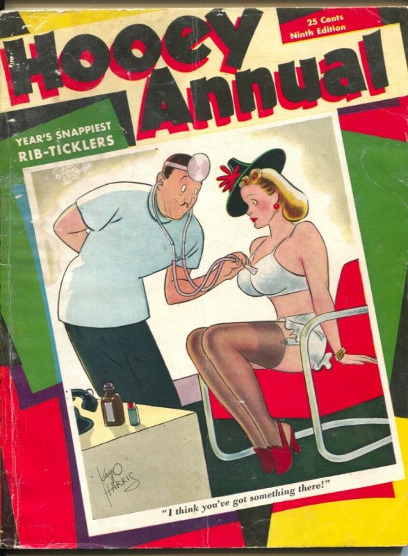 Hooey Annual #9 1939-Kayo Harris-lingerie gag cove-rCC Beck-Louis Priscilla-G