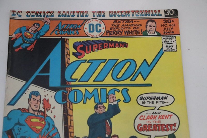 Action Comics #461 Bronze Age Superman 1976