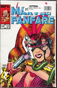 Marvel Fanfare #13 (1984) Black Widow